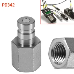 PD342 Test Port and Diagnostic Equipment Quick Nipple with Female Pipe Thread Fits for PD Series Couplers, 1/8