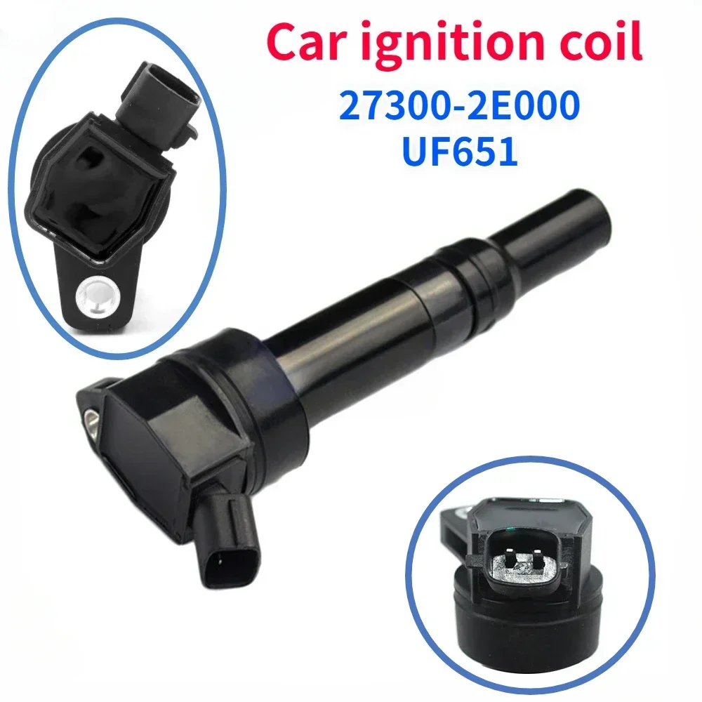 

27300-2E000 UF-651 Car Ignition Coil for Hyundai Elantra Tucson Kia Forte Soul 1.8L 2.0L L4 273002E000 1788511 5C1861 UF651