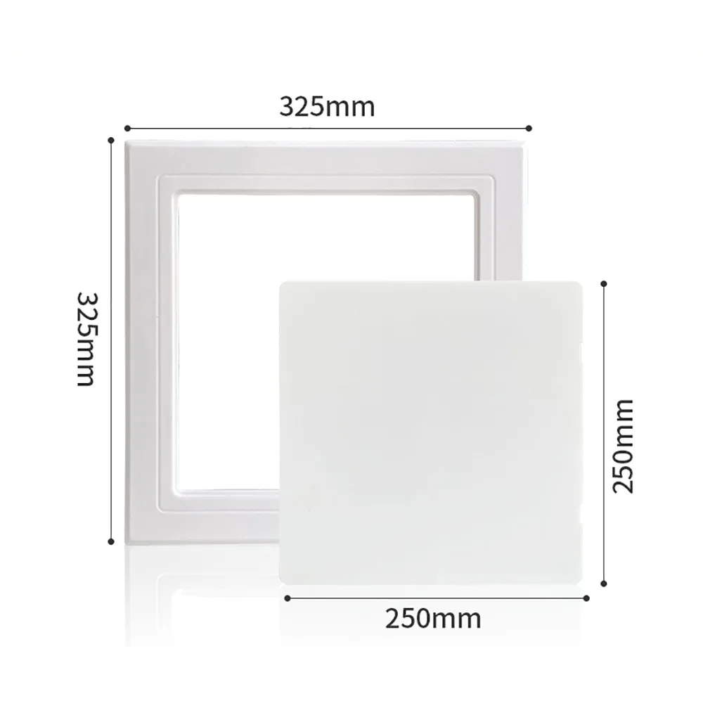 

Universal Self-adhesive Access Panel Door Plastic Removable Inspection Hole White Opening Flap Cover Plate Doors Wall Ceiling