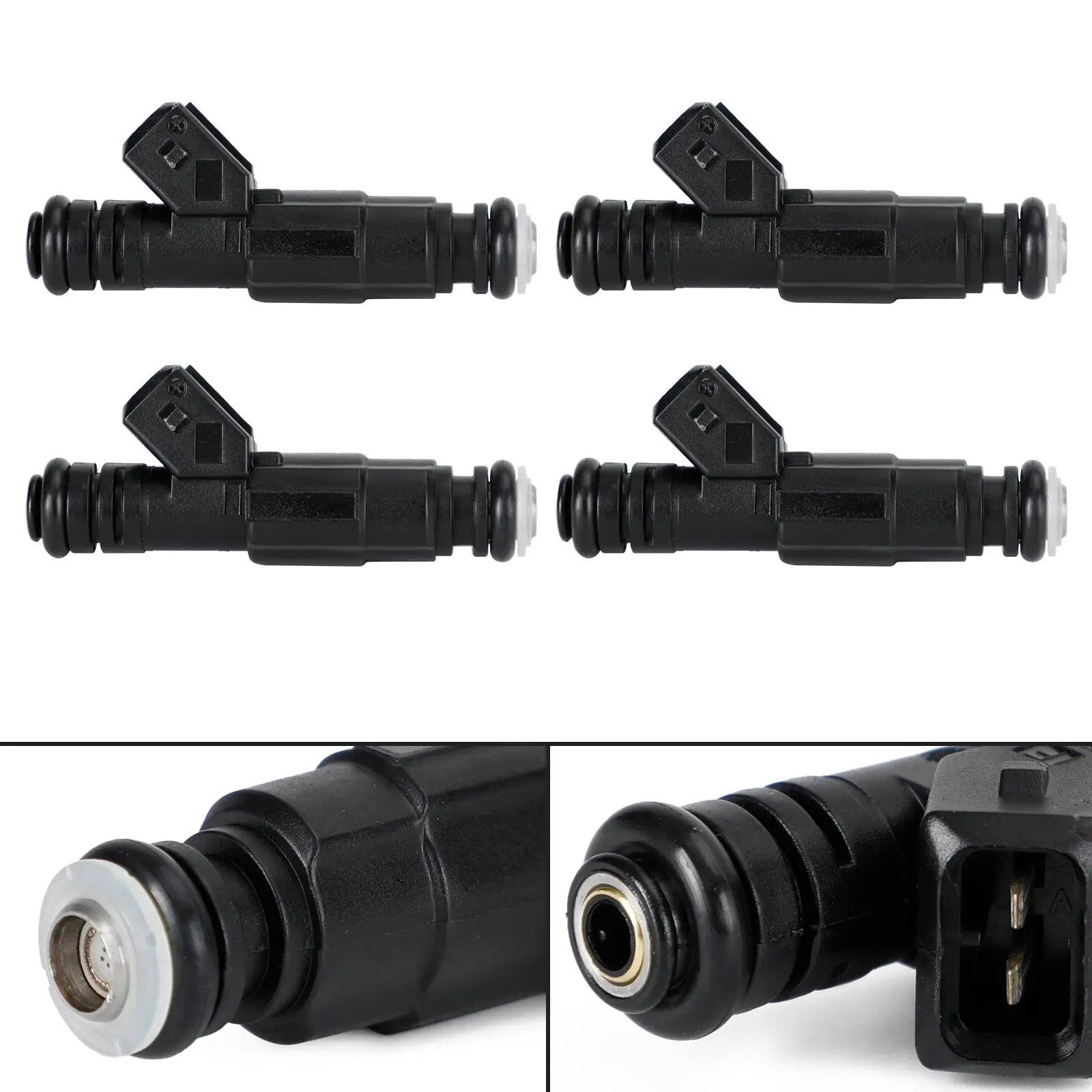 Artudatech 4PCS Fuel Injector 0280155821 Fit For Mercedes-Benz W124 R129 W140 W202 W210 Car Accessories