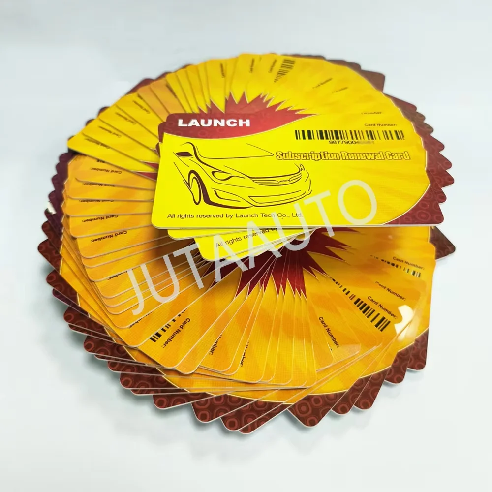 LAUNCH Original Renewal Pin Card for PAD V, PAD III, PAD VII – Software Update with 1-Year and 2-Year Support