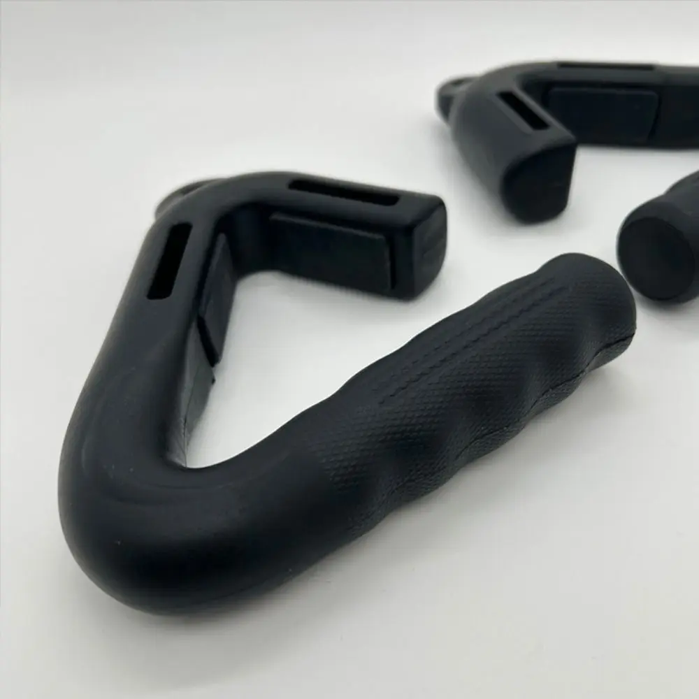 

1 Pair Triangular Fitness Vertical Grip Handle with Rope Hole 90° Gantry Vertical Handle Professional Muscle Building