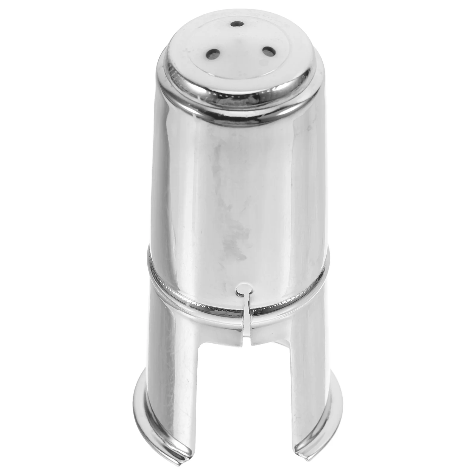

Clarinet Nickel-Plated Protective Metal Cap Silver Cover Clarinet Alto Saxophone Mouthpiece Plug Spare Parts