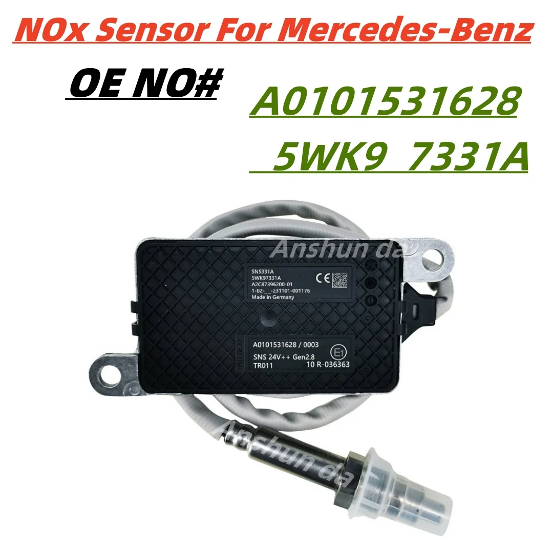 5WK97331A A0101531628 0101531628 Nitrogen Oxide Sensor  For Mercedes-Benz Actros Axor Euro 6 Truck 24V