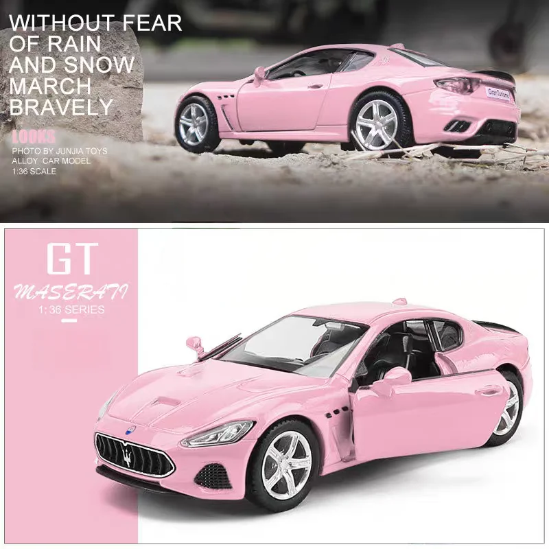 Maserati GranTurismo MC Coupe Modele symulacyjne, odlewane ciśnieniowo pojazdy i zabawki RMZ city 1:36 Kolekcja modeli ze stopu, pojazdy szynowe/z napędem silnikowym/samochody/rowerki