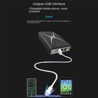 Shoppingstore 5V 9V 12V Uninterruptible Power Supply Mini UPS USB 10400Mah/18W Battery Backup For Wifi Router CCTV