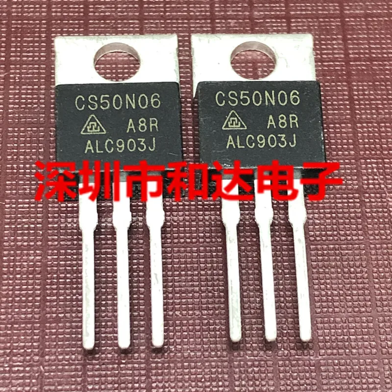 5PCS-10PCS CS50N06 MOS FIELD EFFECT TUBE TO 60-220 - V 45 ANEW AND ORIGINAL ON STOCK