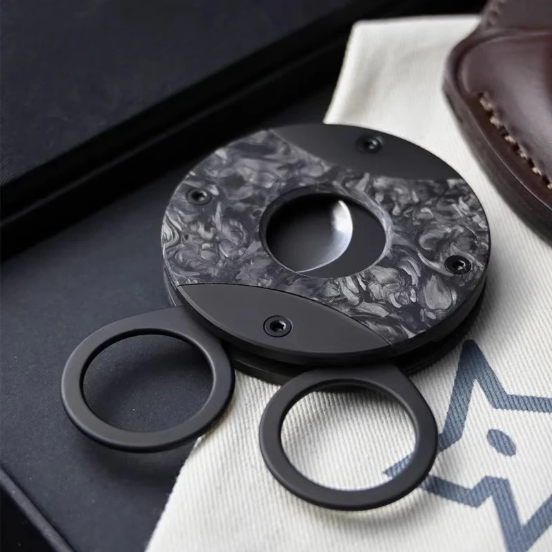 

Portable Cigar Scissors Sharp Double Blade Cigar Pliers Cigar