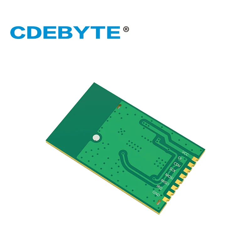 NRF24L01P 무선 트랜시버 모듈 CDEBYTE E01-2G4M13S PA LNA 2.4GHz 13dBm SPI SMD PCB 안테나 저비용 무선 모듈