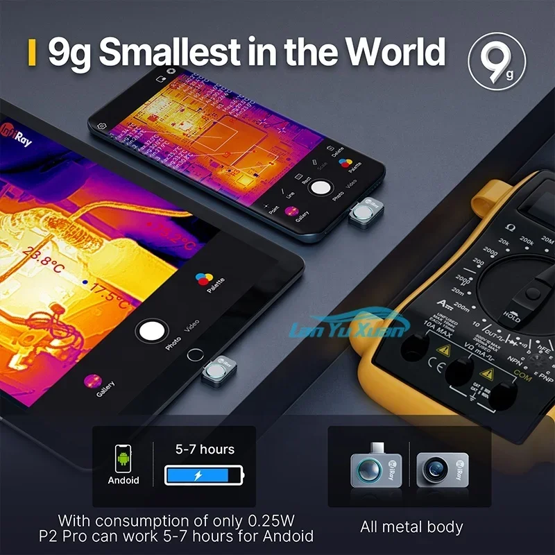 P2 Pro Multifunctional Type C Android Mobile Imager Smartphone Phone Infrared Thermal Imaging for Sale