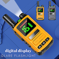 Lightweight Walkie Talkie Transceiver 2 Way Radio Walk Talk PTT Radio Comunicador Walkie-talkies for Restaurant Hotel Home