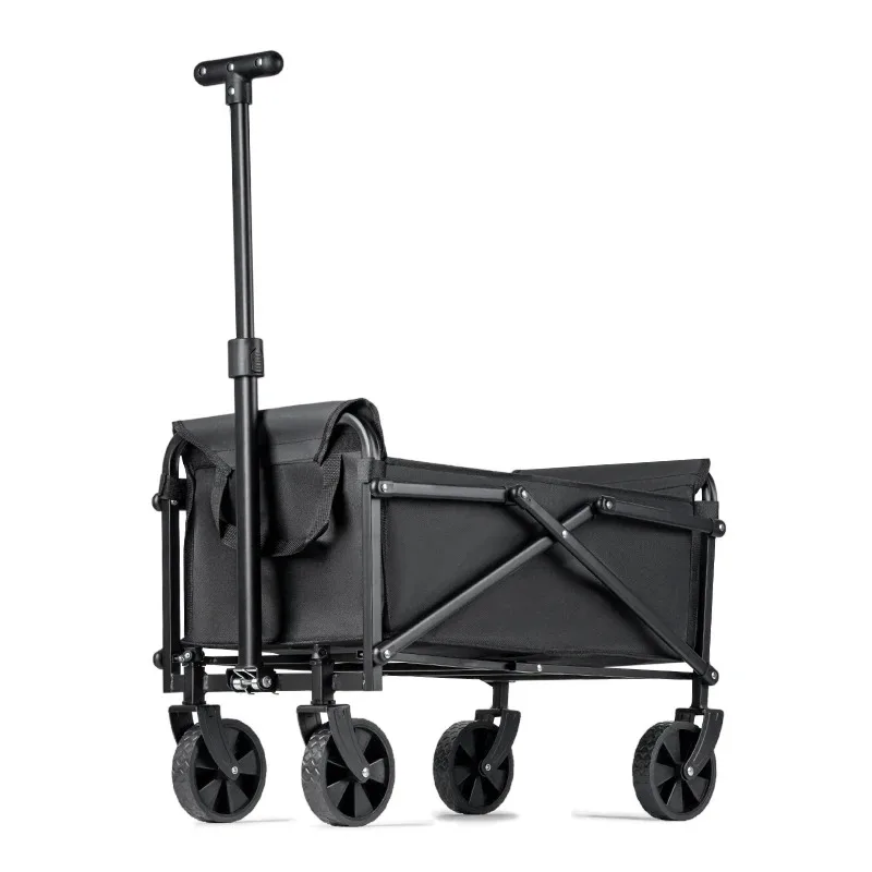

Foldable Portable Picnic Outdoor Camping Cart Heavy Duty Folding Utility Cart Shopping Beach Collapsible Cart