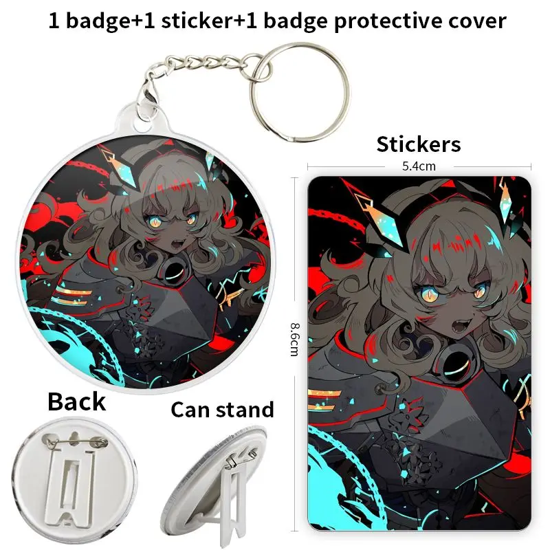 Yousei-kishi Gawain FGO لعبة أنيمي شخصية لينة زر شارة بروش مرساة الأجهزة الطرفية دبوس حلية هدية للأطفال لتقوم بها بنفسك #1