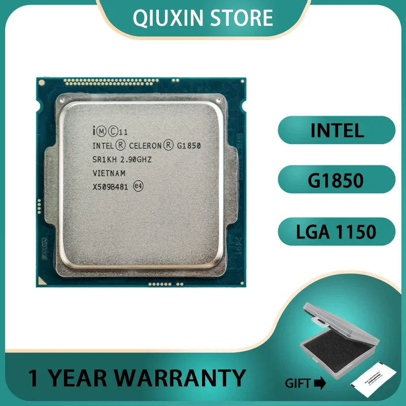 G1850 SR1KH 2.9 GHz Dual-Core Dual-Hilo de procesador de CPU 2 M 53 W LGA 1150