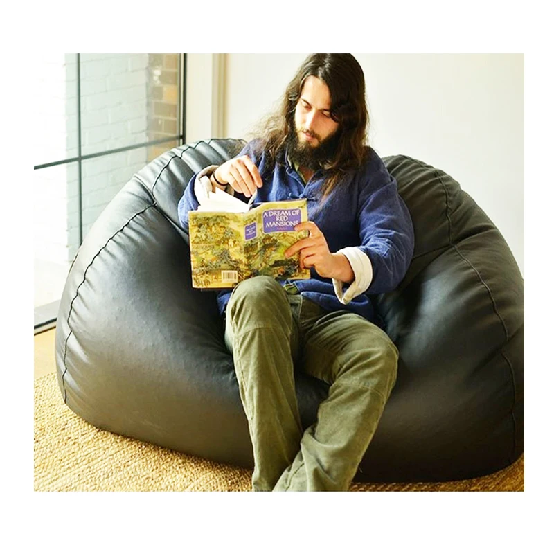 

Factory Hot Sale Living Room Unique Shape Soft Sack Fabric Outdoor Bean Bag