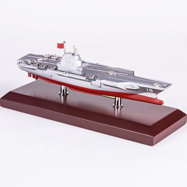 Zhuhai Airshow, 1:1800, Aircraft Carrier 003, Fujian Aircraft Carrier, Alloy Model Finished Product, Fujian Ship