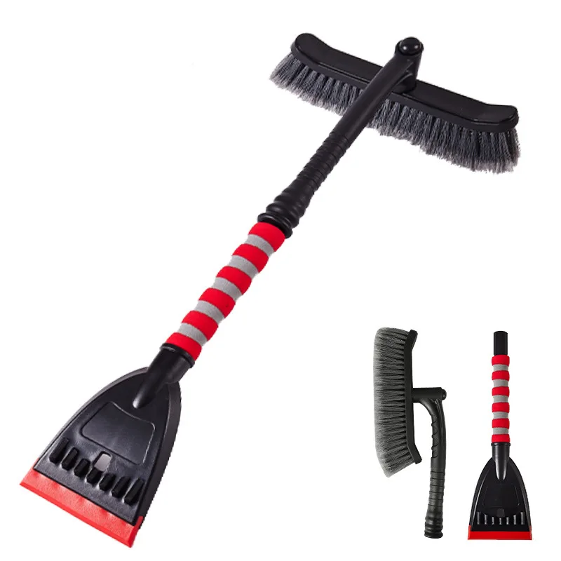 Auto snow removal and  shoveling artifact Multifunctional deicing shovel scraper  brush tool Winter  removal