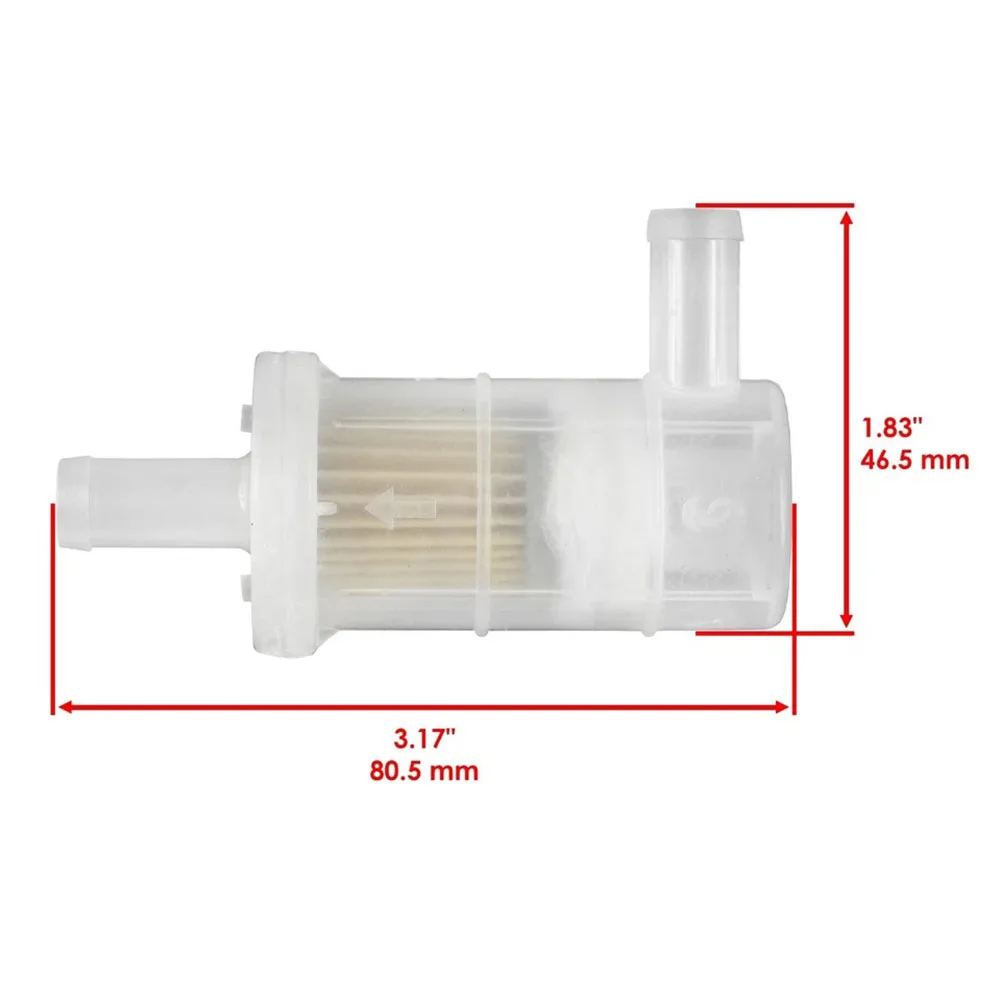 Motorcycle Fuel Filter 49019-1083 For Kawasaki ZX9R ZX900C E F ZZR1200 1998-2005 Transparent Housing Replacement Part