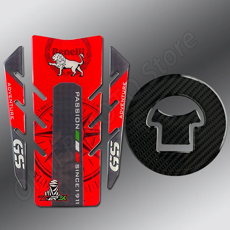 

Fuel Tank Pad Motorcycle Accessories Stickers Tank Filler Cap Cover Decals For Benelli TRK 502X TRK502 TRK702X TRK 702 TRK251