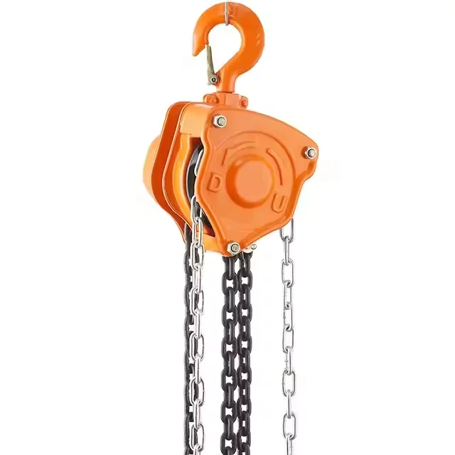 Factory Wholesale VT Type Chain Pulley Block CE Certified Triangular Shape Chain Block with 80 Lifting Chain