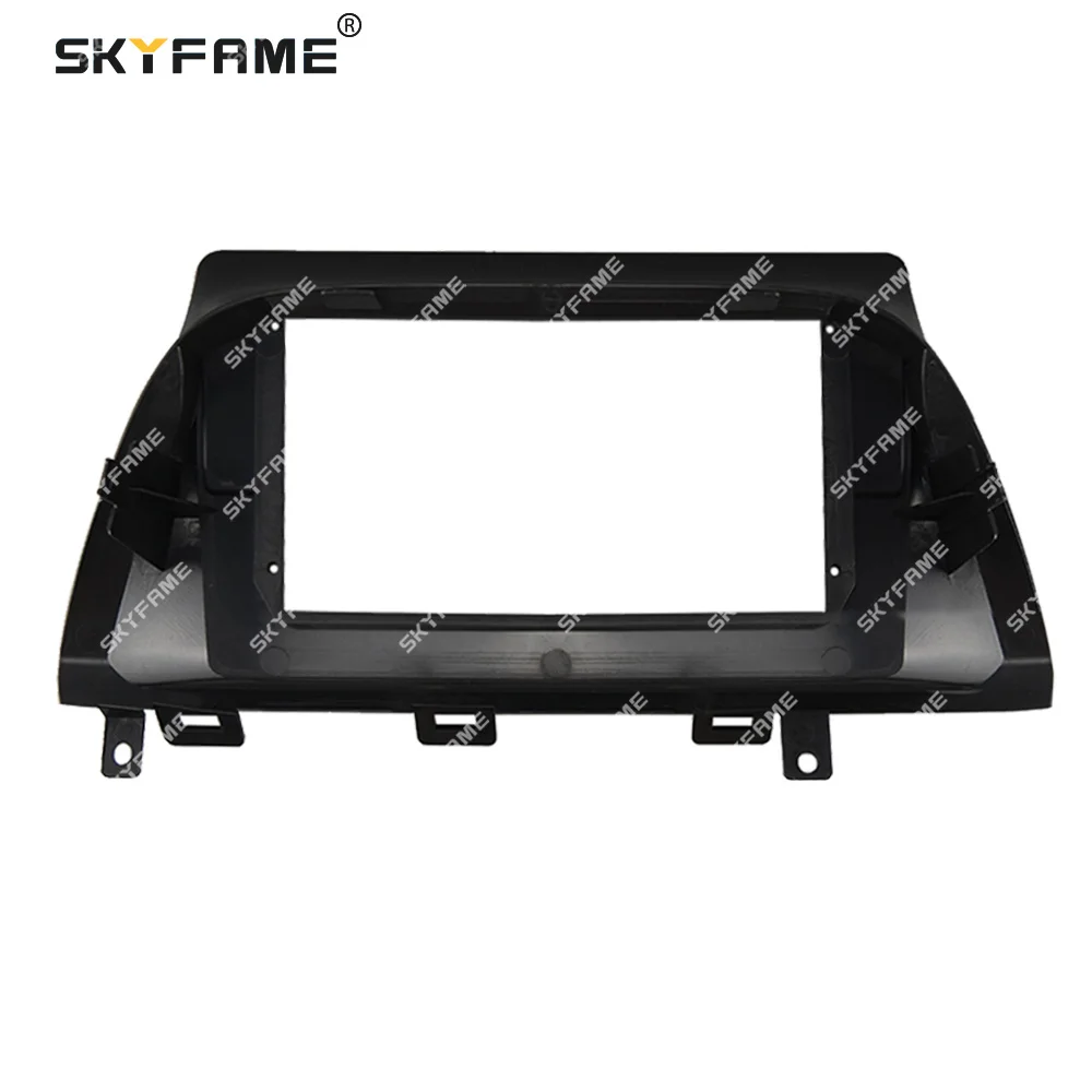 SKYFAME – adaptateur Fascia pour cadre de voiture, boîte Canbus, Kit de panneau de montage de tableau de bord Radio Android pour Honda Odyssey