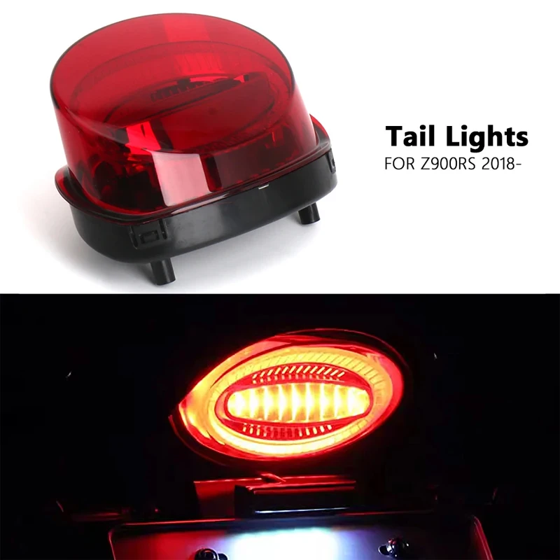 

For KAWASAKI Z900 RS Z900RS Z 900 RS z900rs Motorcycle LED Taillight Rear Brake Light Indicator Lamp 2018 2020 2021 2022 2023