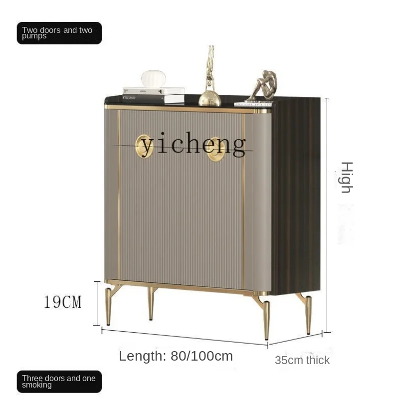 Light Luxury Entrance Entrance Storage Cabinet Doorway Shoe Cabinet