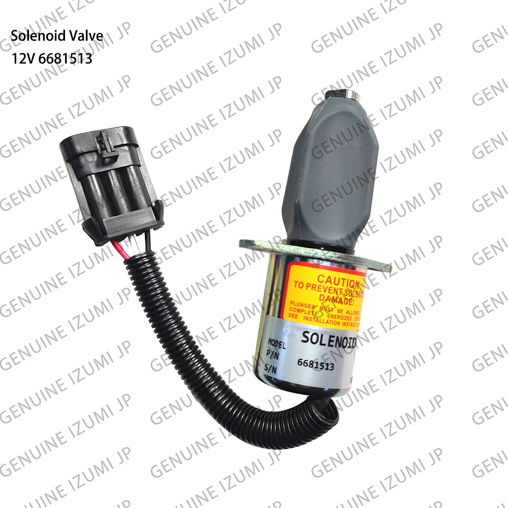 

6681513 Solenoid Valve 12V Suitable For Bobcat Engine Parts
