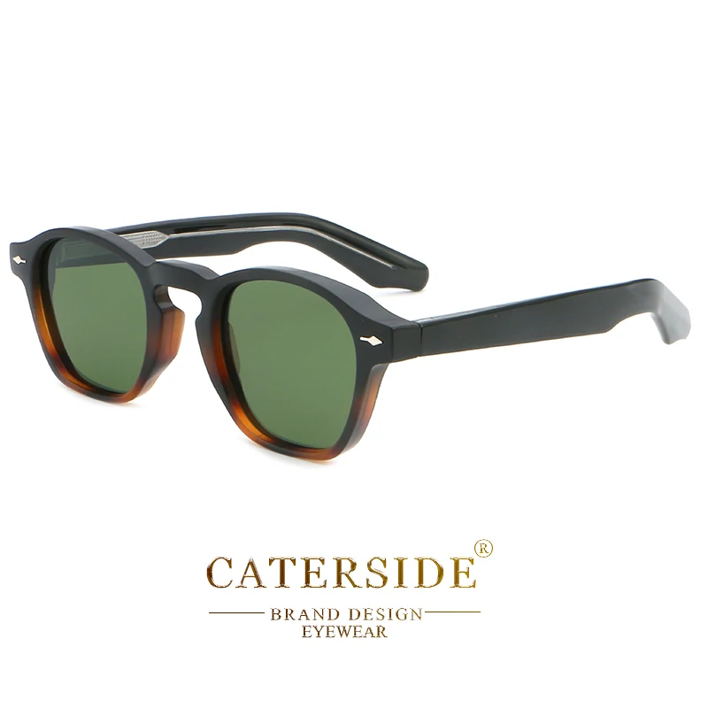 CATERSIDE Retro Runde Sonnenbrille für Herren, kleiner Rahmen, Markendesign, Sonnenbrille für Damen, Party, Shopping, Festival, Geschenke, Brillen – Detail 9