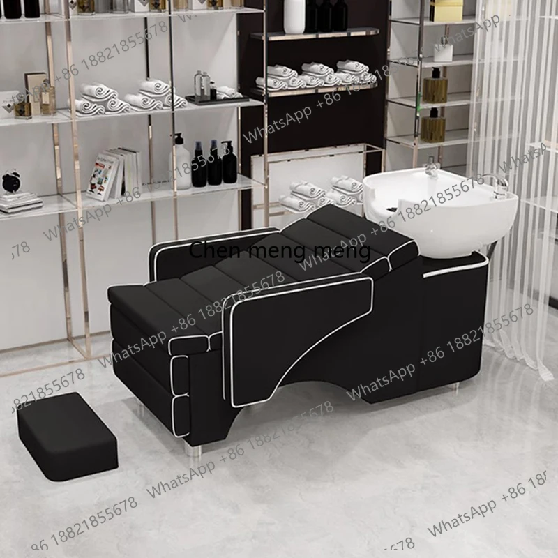 

Скандинавские роскошные кресла для мытья головы, современные массажные кушетки для спа-процедур и парикмахерских, эргономичная мебель для салонов красоты, Silla Peluqueria