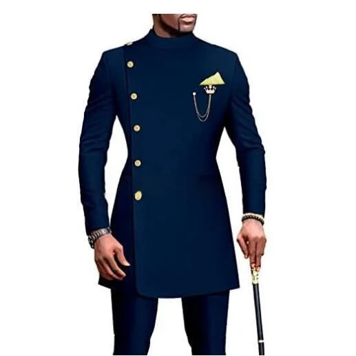 

Slim Fit Tee Piece Men's Suit Wedding Dinner Par Busin Formal Wear Polyester Blend Ultra Tailored Tuxedo Ensemble