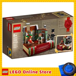 Lego Holiday Charles Dickens Tribute a Christmas Carol Building Block Toys for Kids Birthday Christmas New Year Gift 8+ 40410