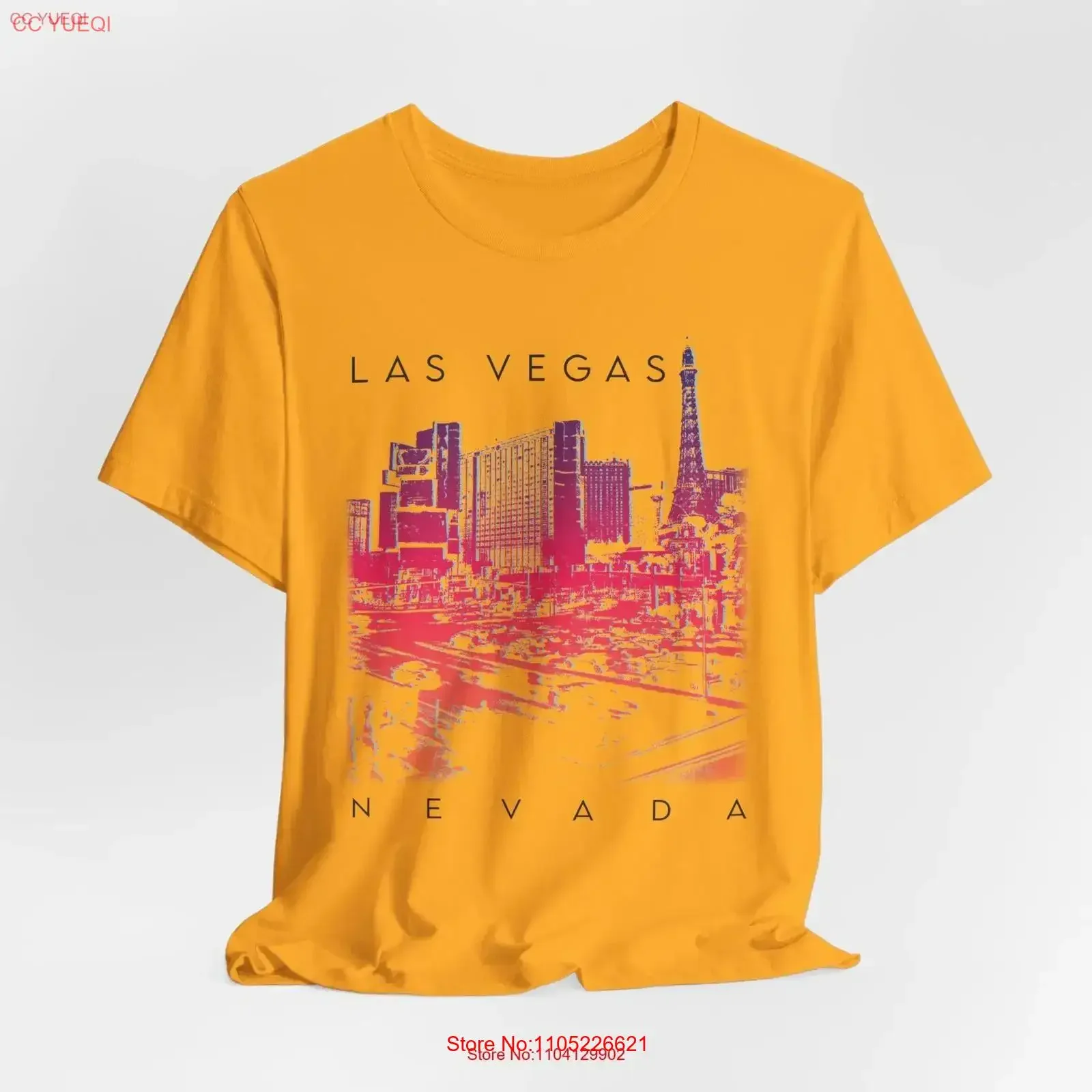 Las Vegas Strip T Shirt Nevada Unique for her Vintage Style vintage Washed Stretched Stylish Casual designer clothes