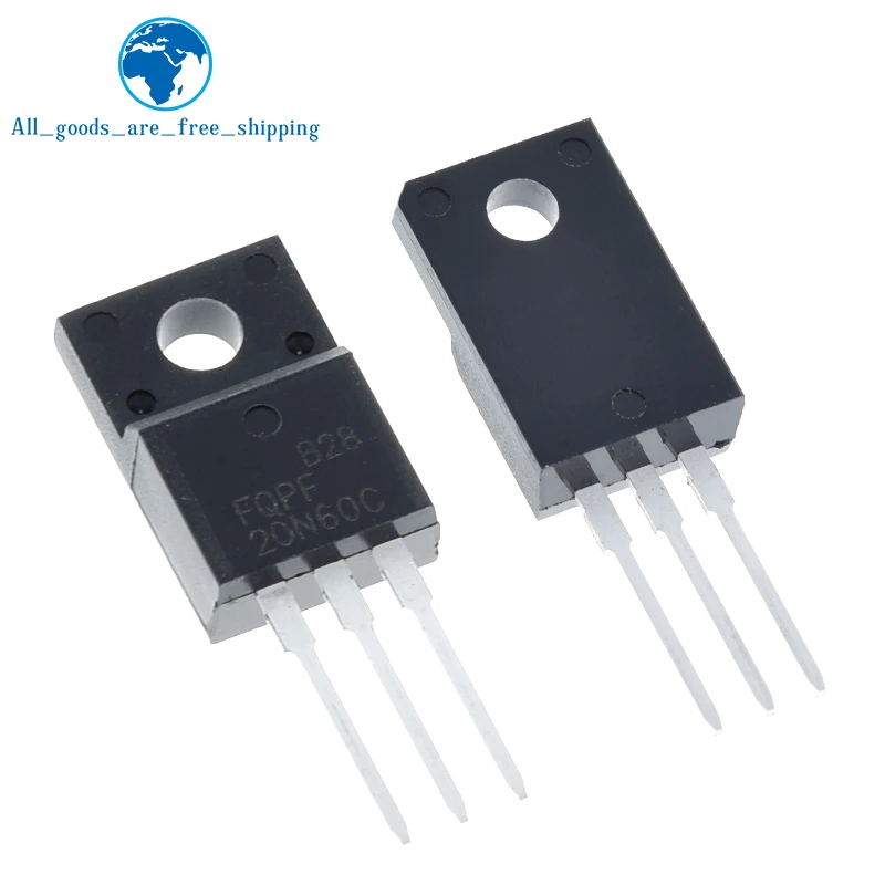 TZT 10PCS 20N60 FQPF20N60C FQPF20N60 600V 20A