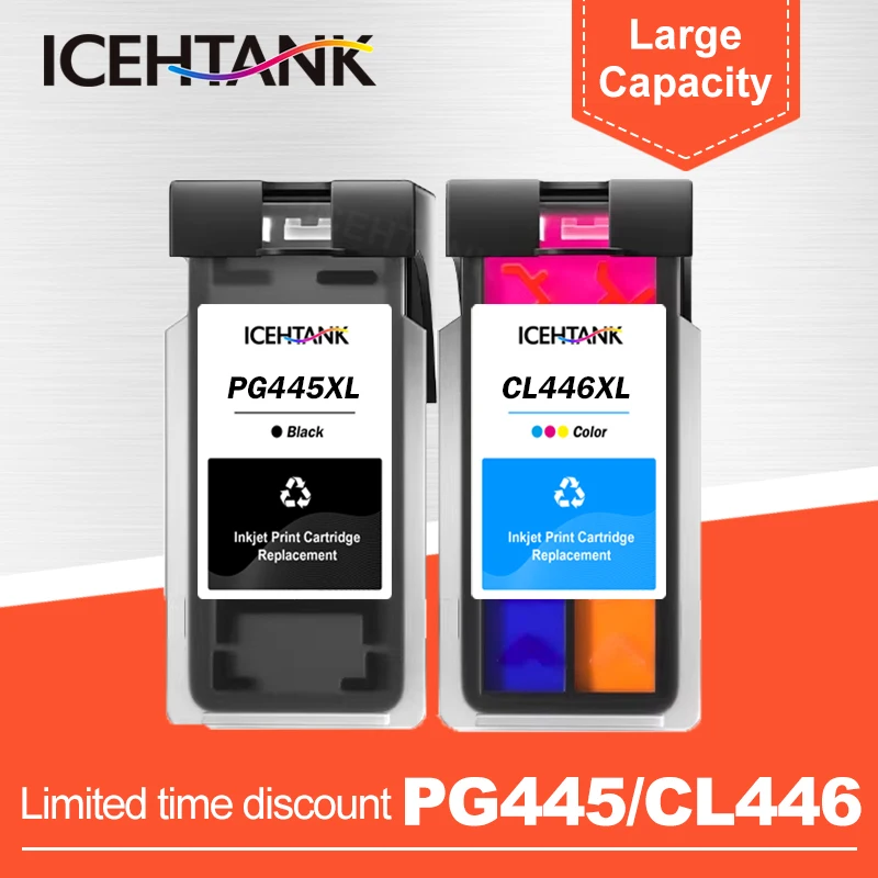 Сменный картридж PG445 CL446 для принтеров Canon Pixma MX494 MG 2440 2540 2940 2540S IP2840