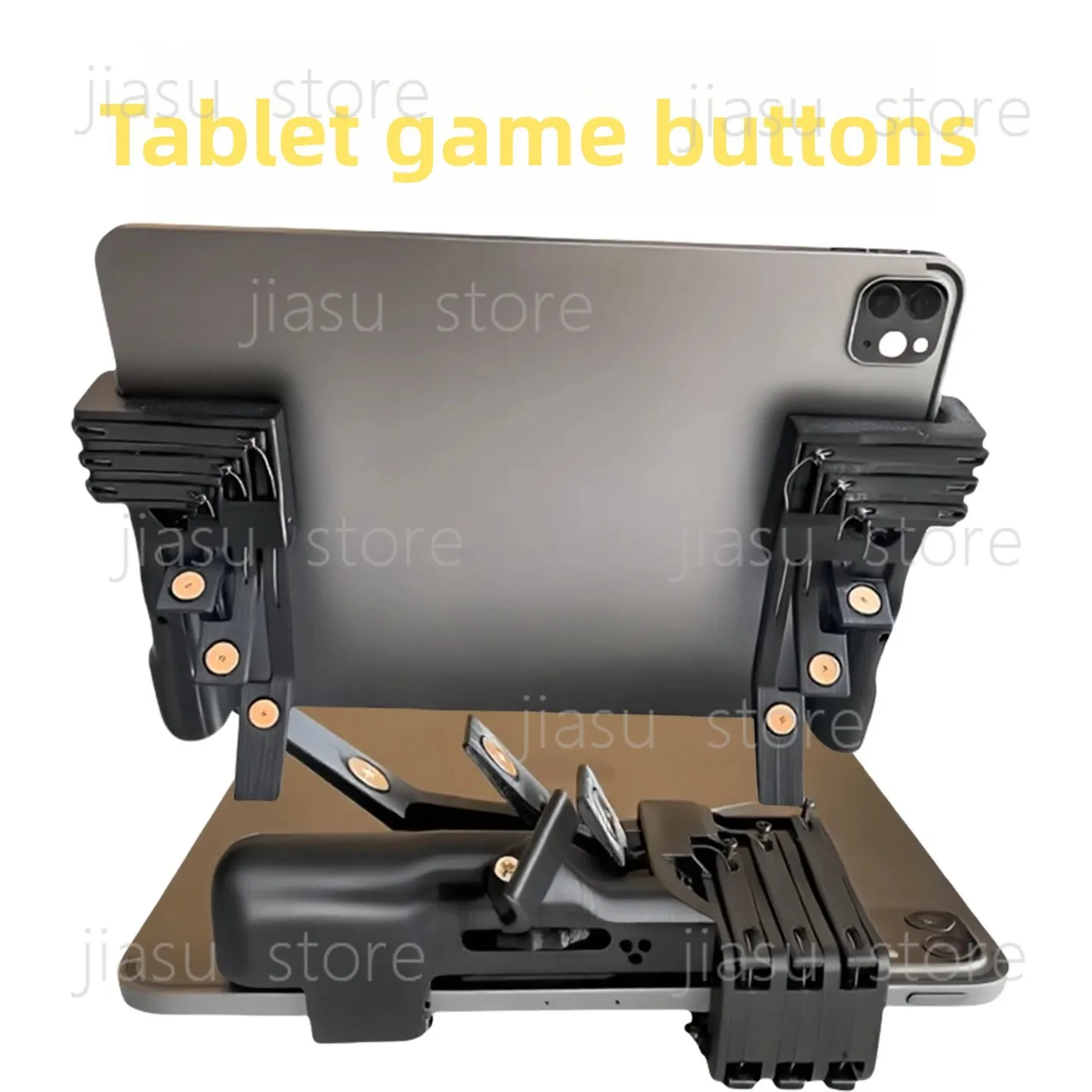 

6-Key 8-Finger Game Controller for iPad Tablet PUBG Mobile Mechanical Buttons for Android No Auto Clicker