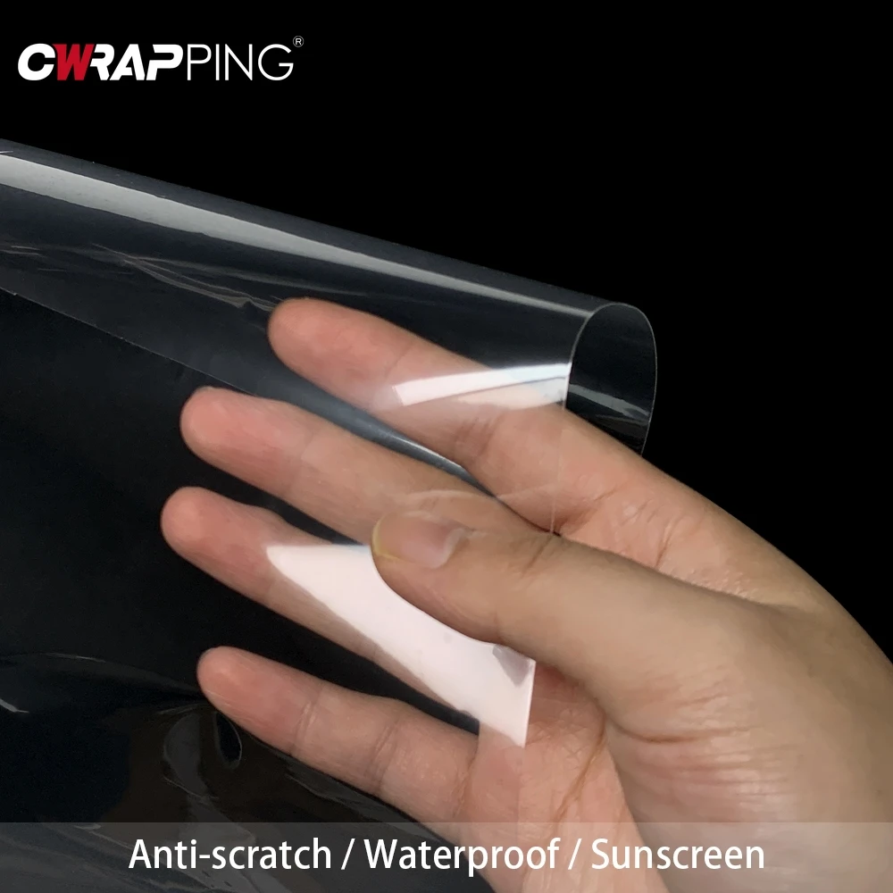 Rhino Skin Protective Film 10/20/30/40/50x100/150cm Car Hood Paint Protection Sticker Anti Scratch Clear Transparence Vinyl Wrap