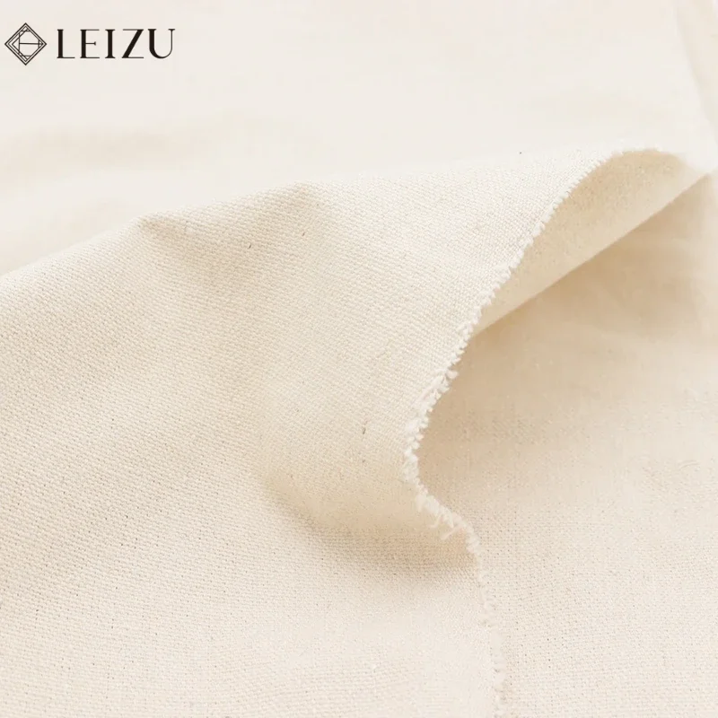 Primary Color 100% Cotton Canvas Fabric By Half Meters For Sewing Sofa Cover DIY Bags Cloth Material W300073