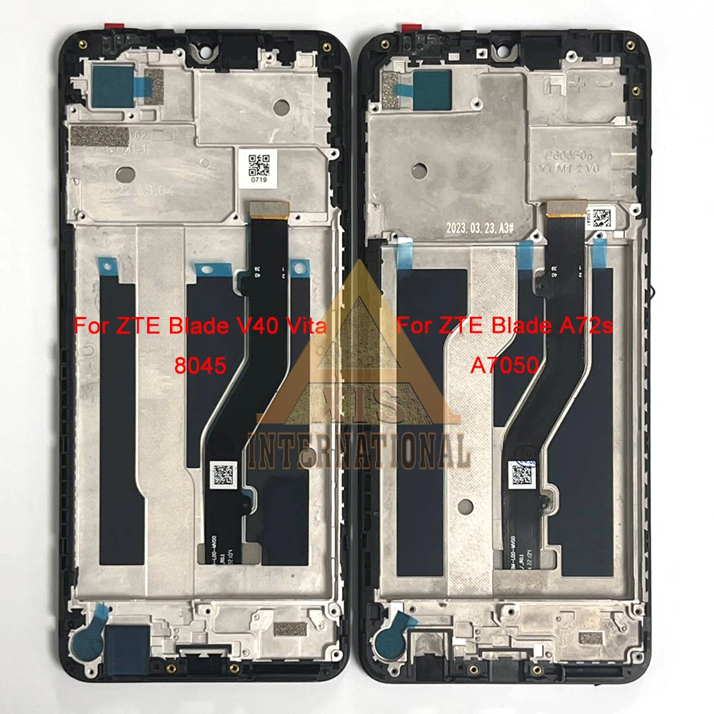 Original For ZTE Blade A72 4G/ A72s  LCD Blade V40 Vita 8045 LCD Screen Display Frame Touch Panel For ZTE Blade V40 SMART A7040