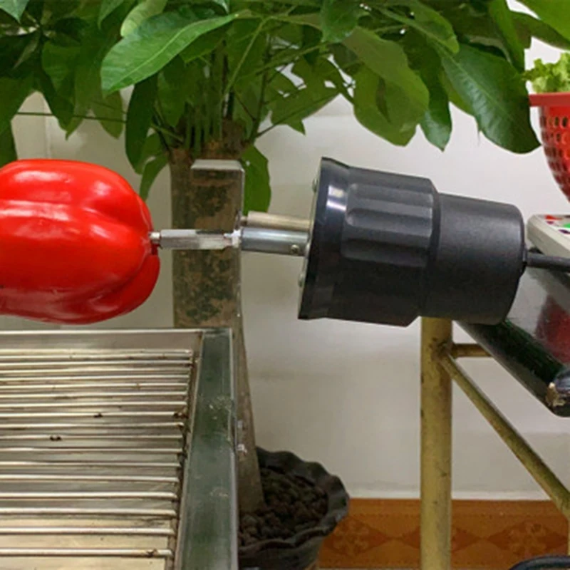 อลูมิเนียมย่างบาร์บีคิวไฟฟ้าหมุนมอเตอร์บาร์บีคิว Rotisserie Rotator เครื่องยนต์สําหรับห้องครัวมอเตอร์เครื่องมือ-EU Plug