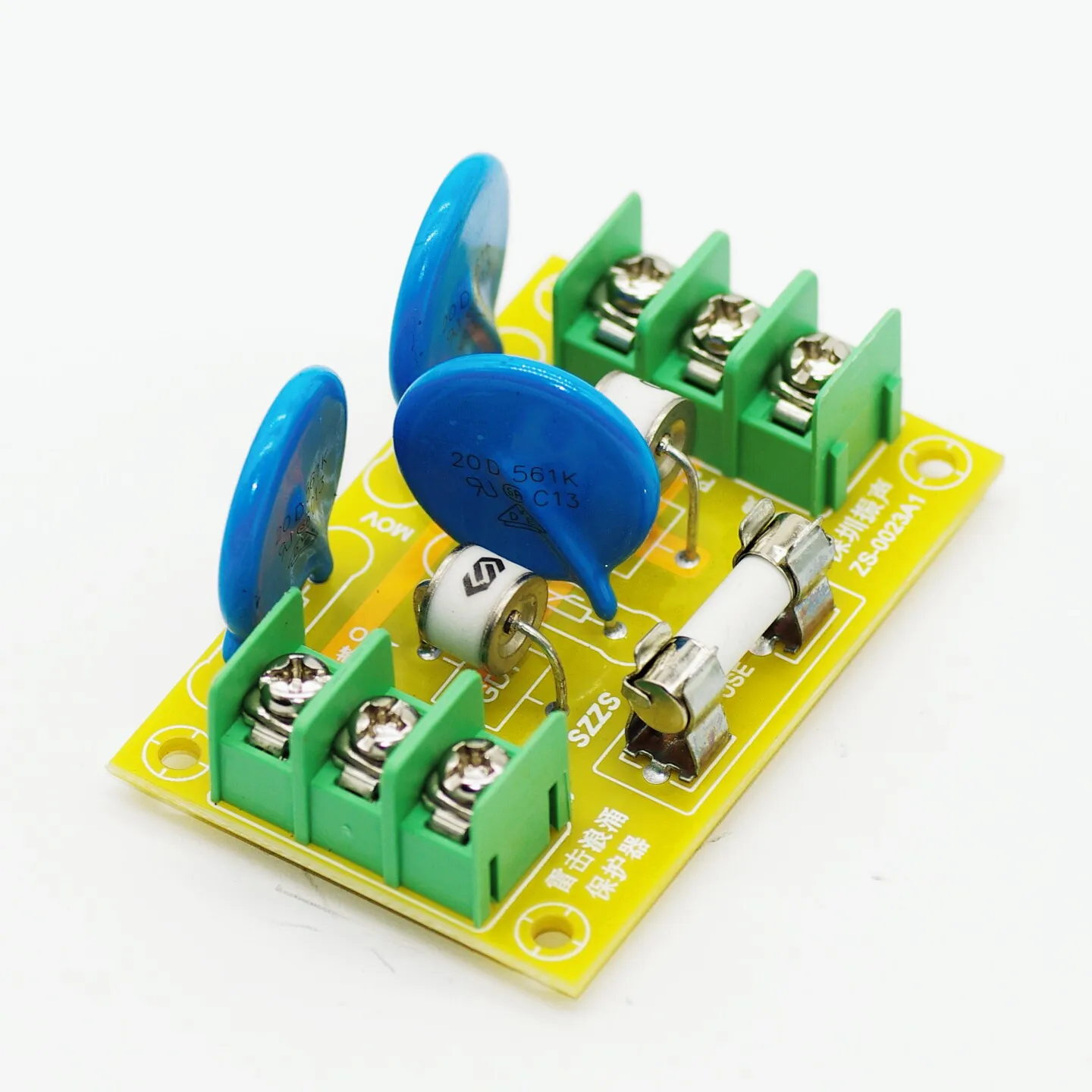AC Surge Lightning Protector for Gas‑Tube Varistor Over‑Voltage Protection