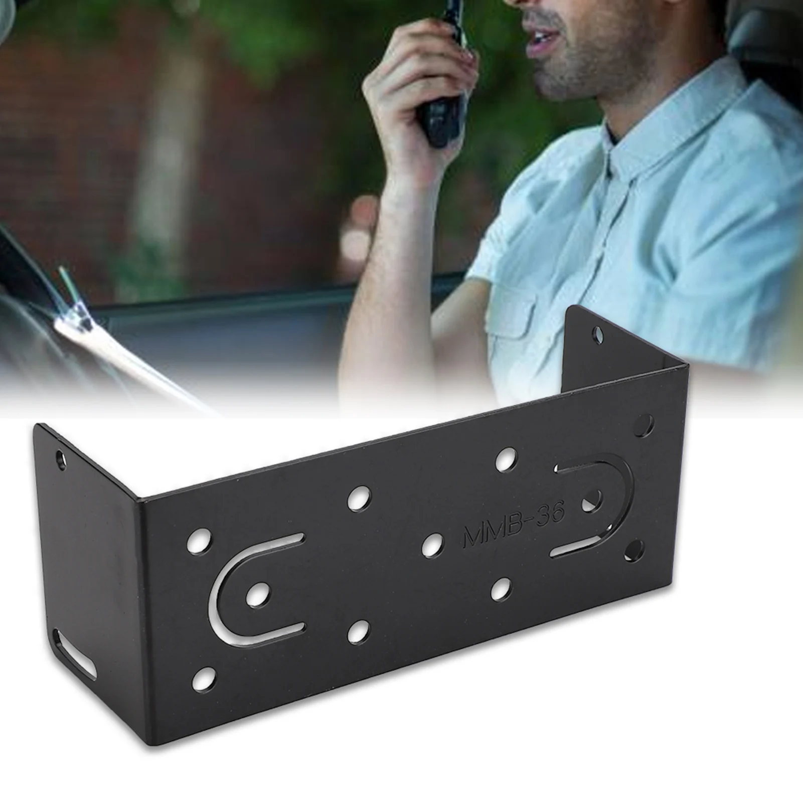 

Mounting Bracket Fit for YAESU FT8900 Walkie Talkie Two Way Radio Brackets Mounting Bracket Radio