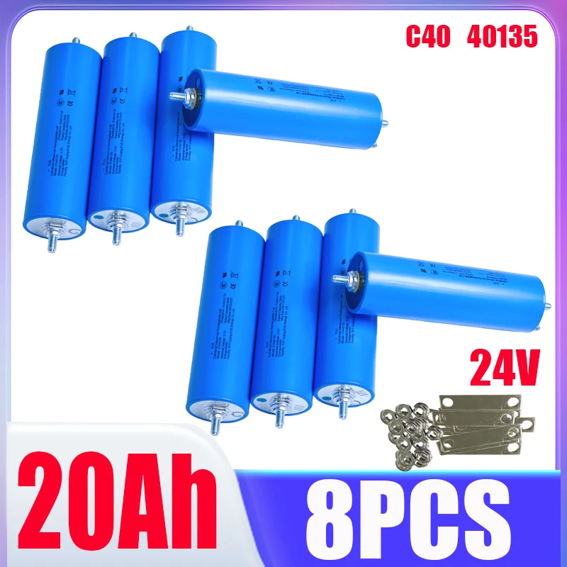 4-32PCS 3.2V 30Ah 32Ah Grade A LiFePO4 Batterij Motorfiets Motor Modificatie Batterij Lithium IJzerfosfaat 20Ah DIY 12V 24V 48V