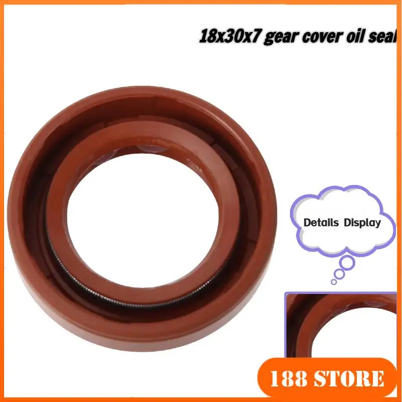 

The new type of spring oil seal 18x30x7 is suitable for electric vehicle oil seal motor cover sealing ring parts