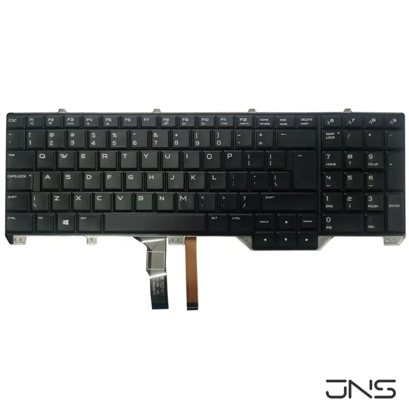 New UI English Laptop Keyboard For DELL Alienware 17 R2 R3 With Backlit