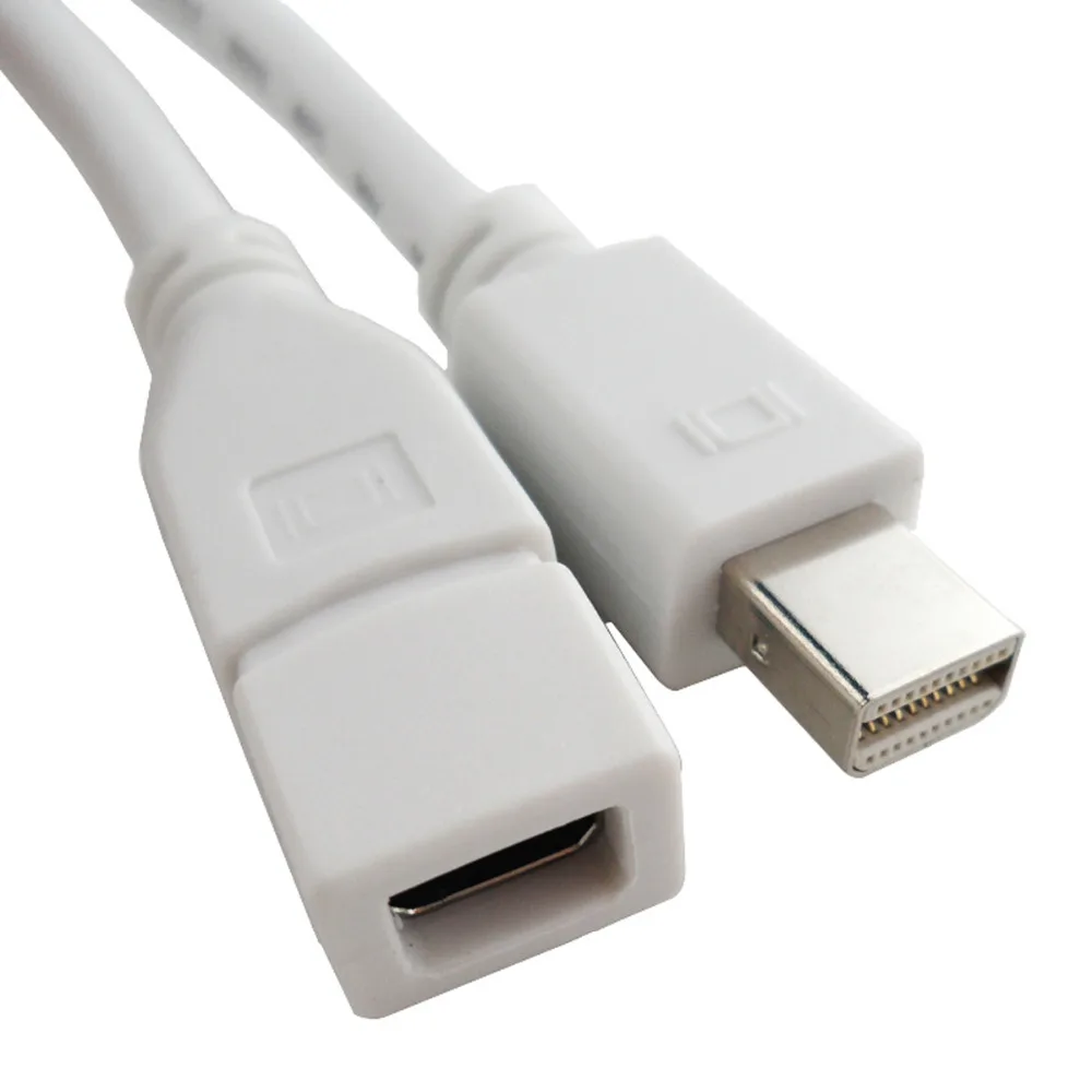 CY Xiwai  1.8m Mini DisplayPort DP Male to Mini DP DisplayPort Female Extension Cable iMac & LED Cinema Display