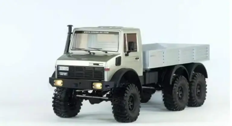 1/10 Scale RC unimog U4000 Soft 6x6 WHEELS Car Body Shell CROSSRC