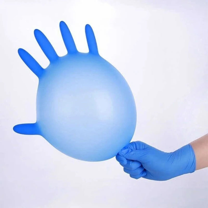 Disposable Gloves Latex Free Powder-Free Exam Glove Size Small Medium Large X-Large Nitrile Vinyl Synthetic Hand S M XL