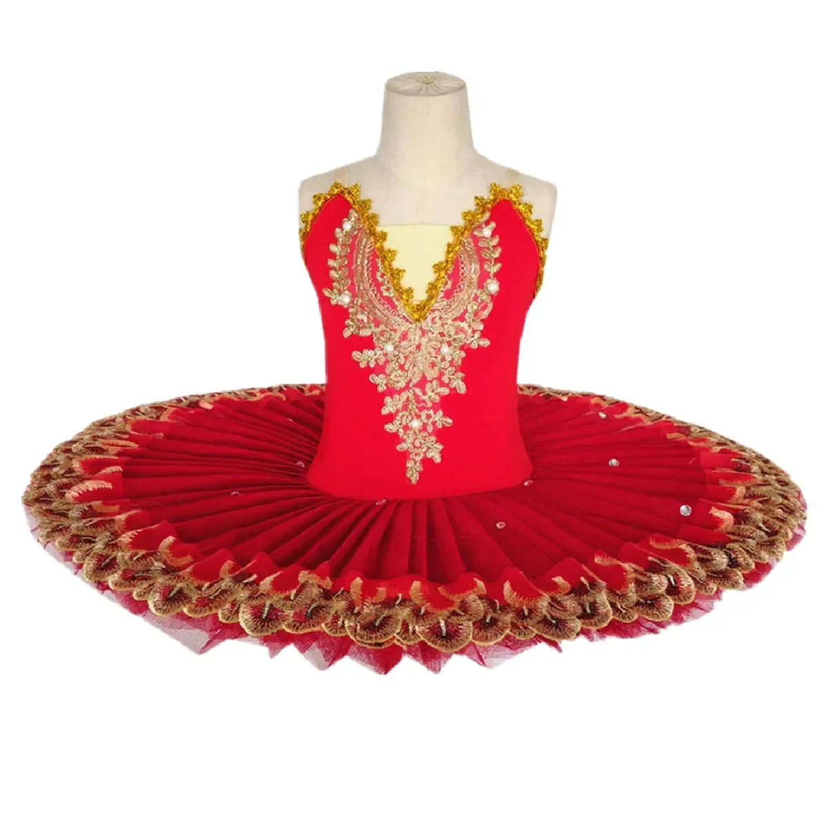 Profesjonalna spódniczka baletowa Tutu dla dziewczynek Białe Jezioro Łabędzie Kostiumy dla dzieci Pancake Girls Dancewear