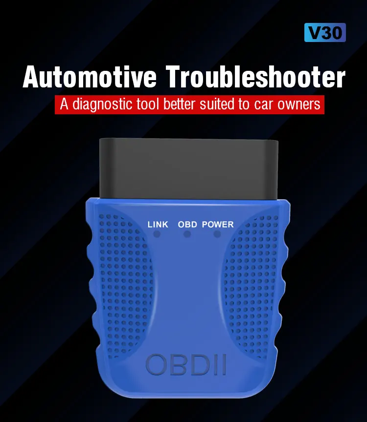 

Universal Auto OBD2 Scanner - Car Fault Diagnostic Code Reader & Detector Tool for Vehicles Diagnostic Tool Bluetooth4